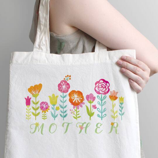 Easy Image® Heatless Transfer Mother's Day Tote